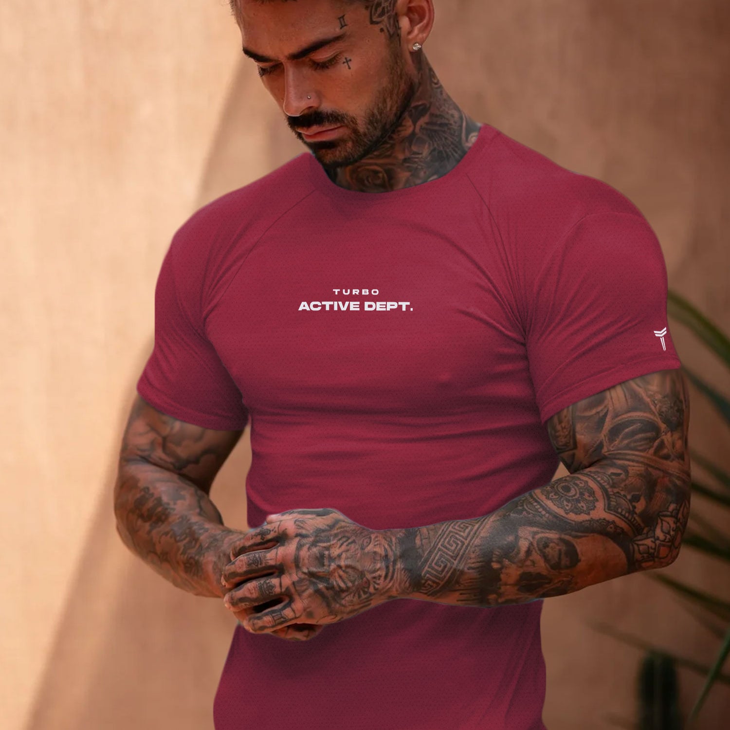 Turbo 'The Active Dept.' Performance Dry-Fit Tee