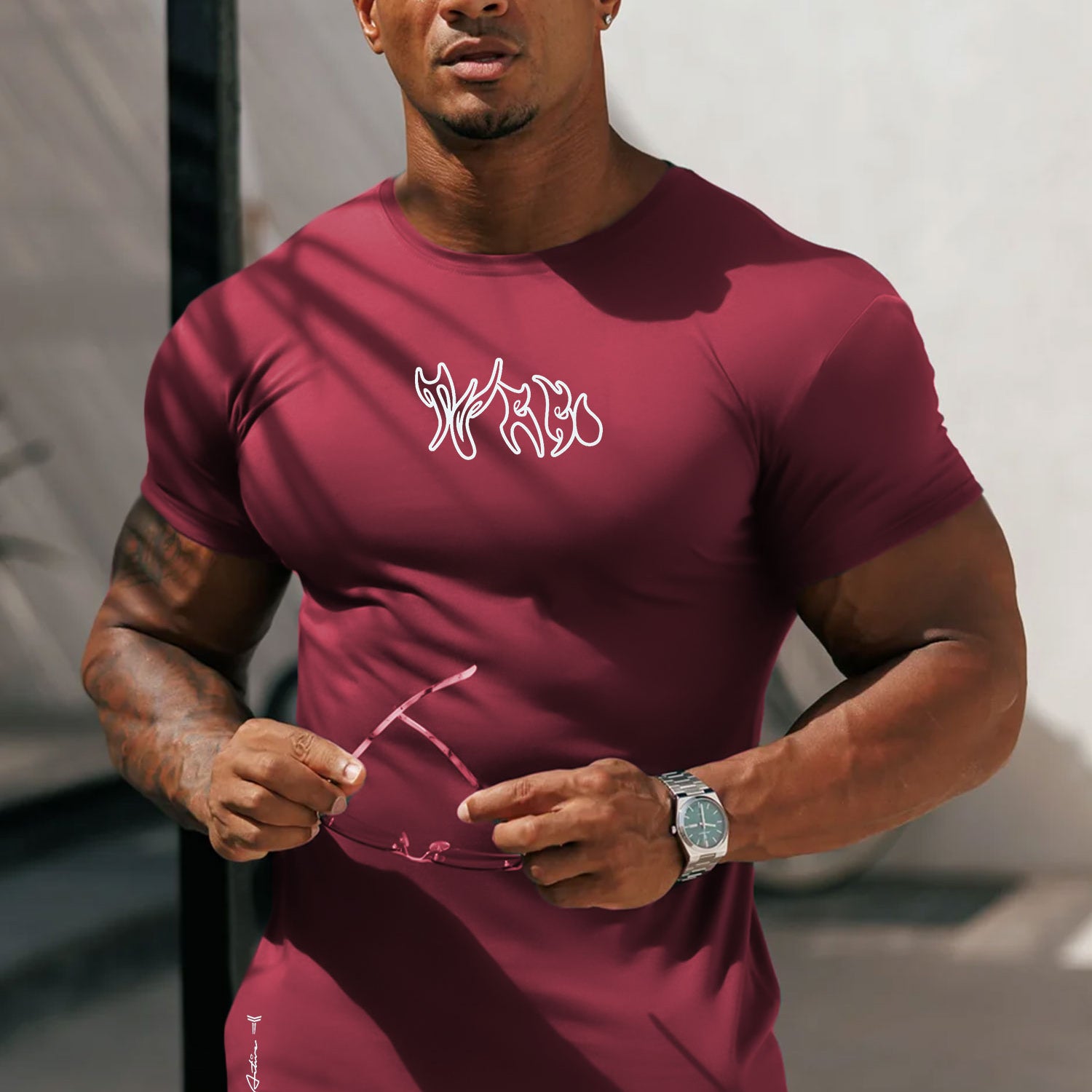 Turbo 'Action-Ready' Graphic Mesh Dry-Fit Tee