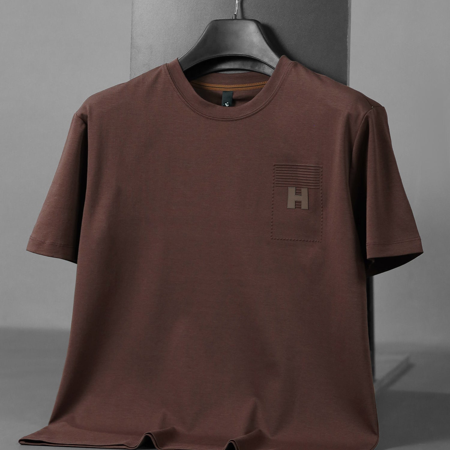 Men's Patch Pocket Design Tee Shirt