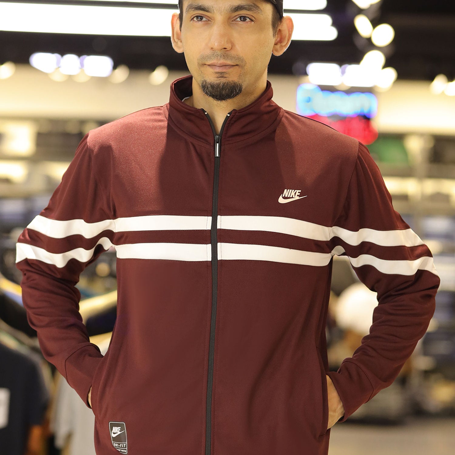 Nke Track Top "Pitch" Men Zipper Upper