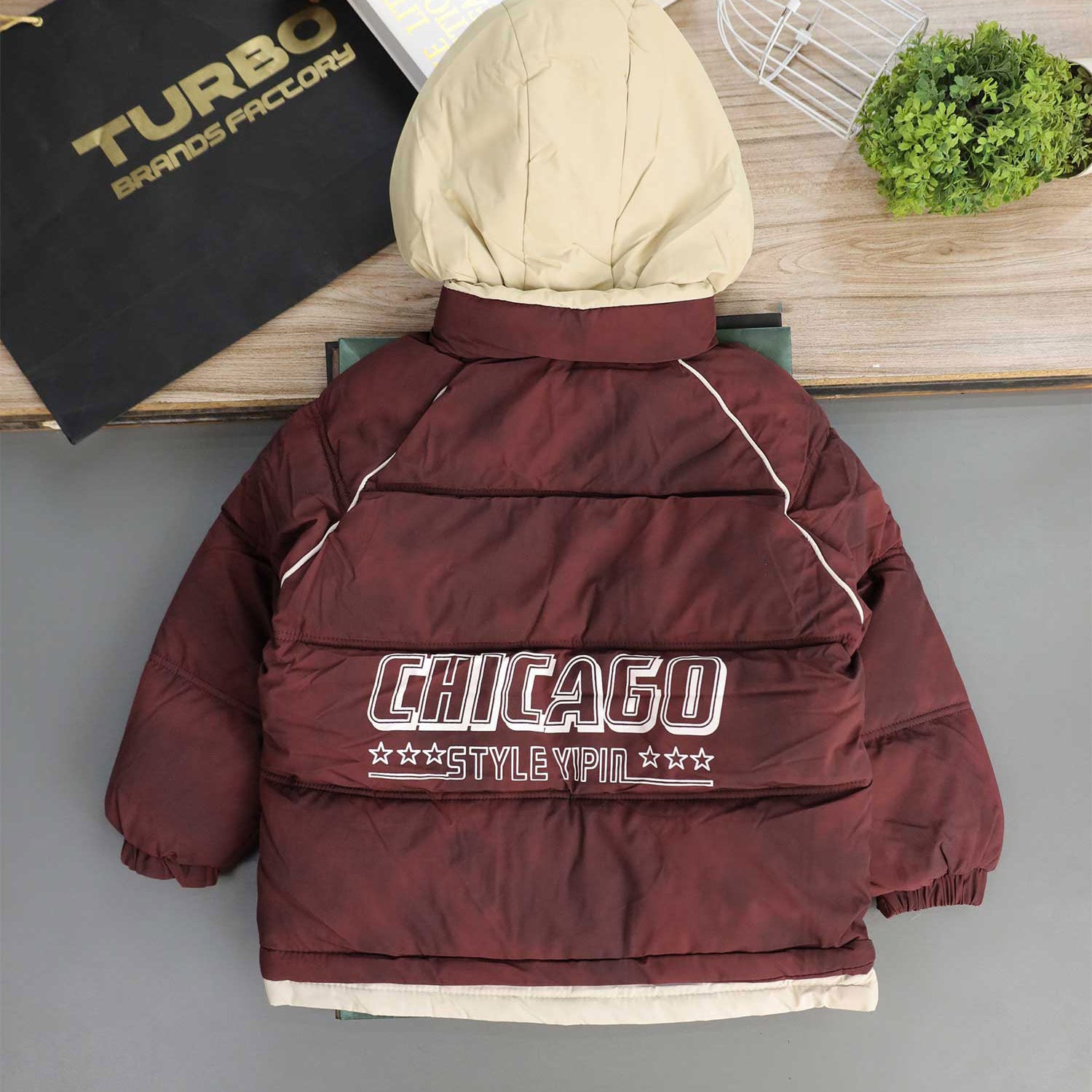 Warm And Stylish Hooded Boys Kids Puffer Jacket