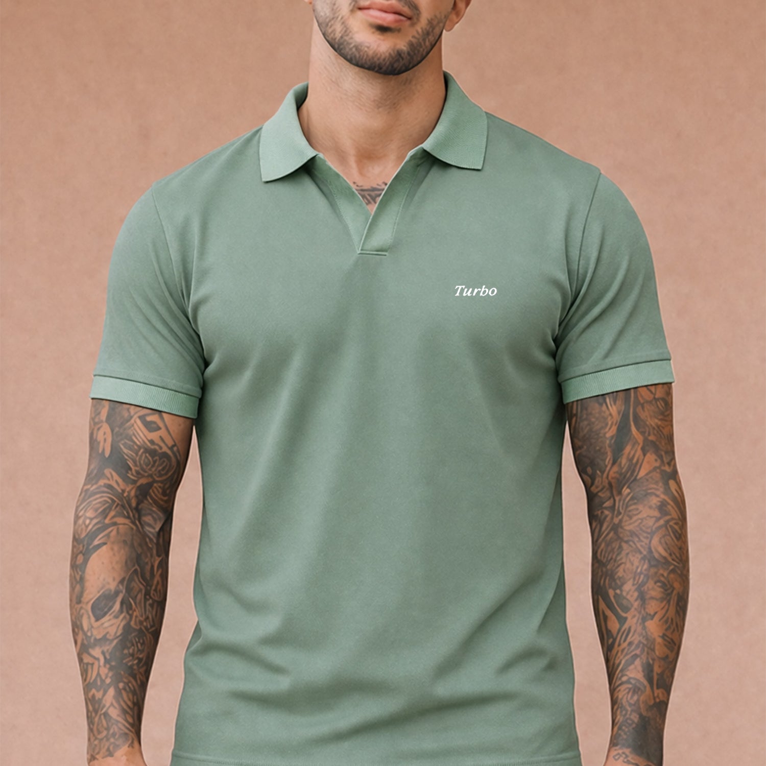 Turbo Signature Style Men's Polo Shirt
