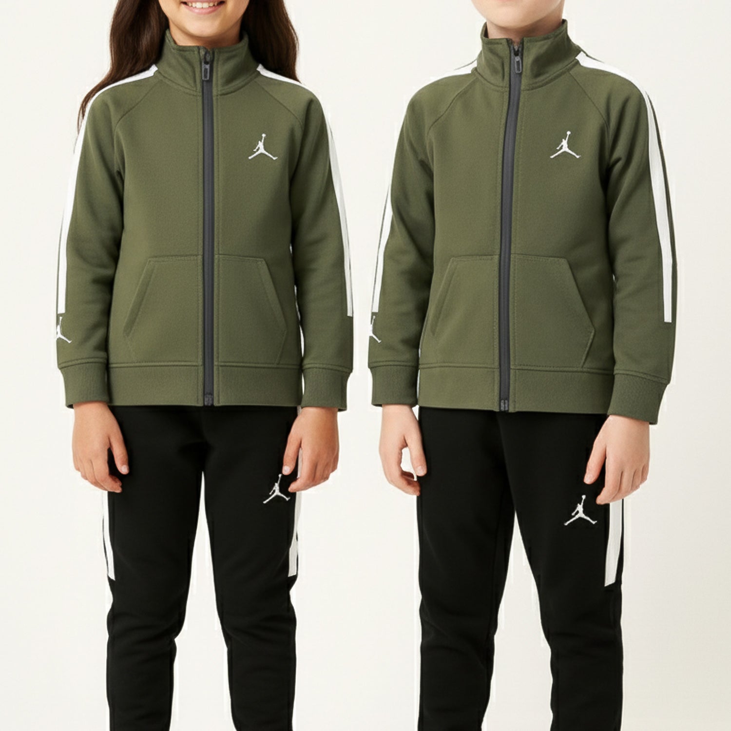 Jrdn Jumpman Signature Slogan Unisex Younger Kids Tracksuit