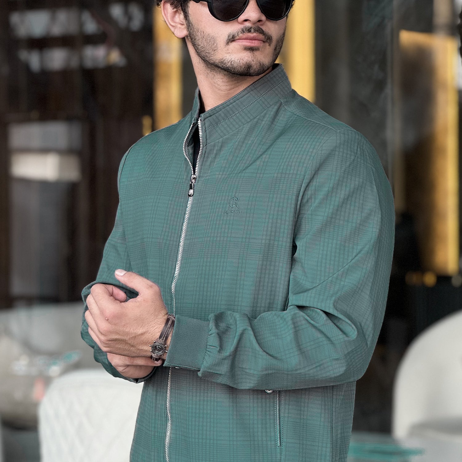 Authentic ColorBlock Men's Imported Light Weight Jacket