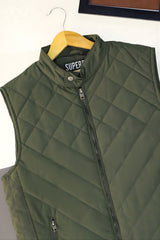 Diamond Quilted Heritage Vest Imported Men's Gilet