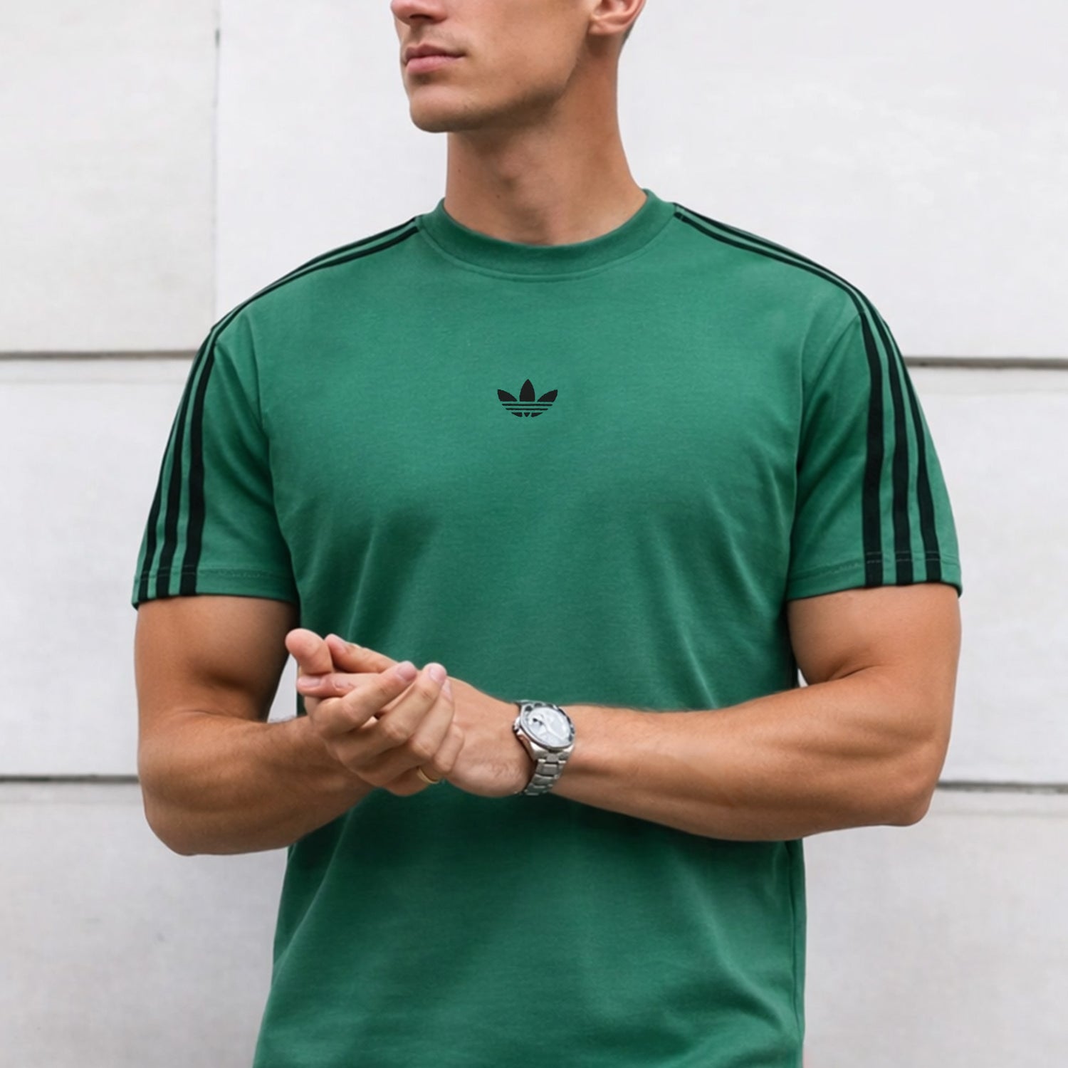 Adds Trefoil Boxy Men's Tee