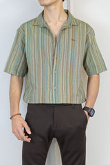 Turbo Spring Edit Textured Casual Shirt