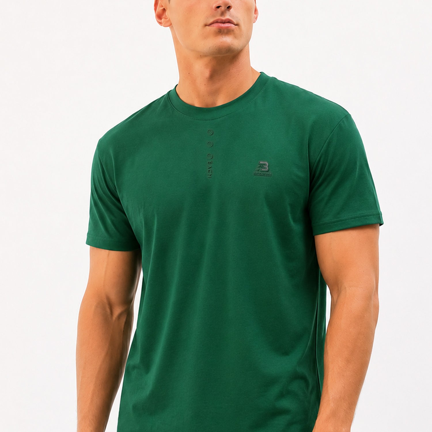 Mens Relaxed Fit Round-Neck Tee Shirt*