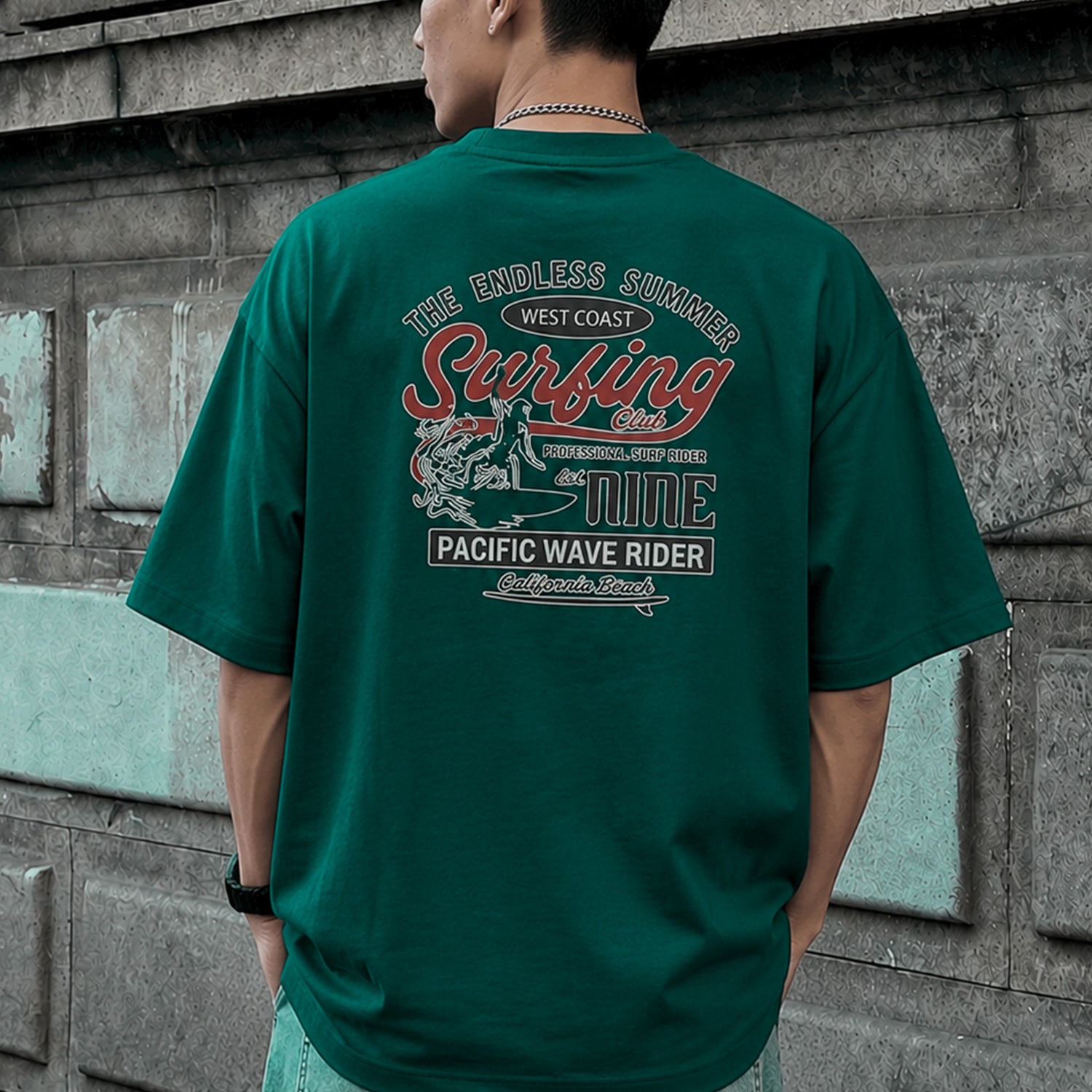 Turbo Sunny Edit Heavyweight Oversize Men's Tee