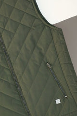 Diamond Quilted Heritage Vest Imported Men's Gilet