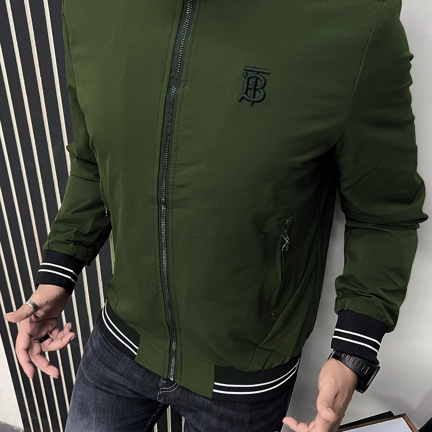 Brbrry Men's Imported Light Weight Jacket