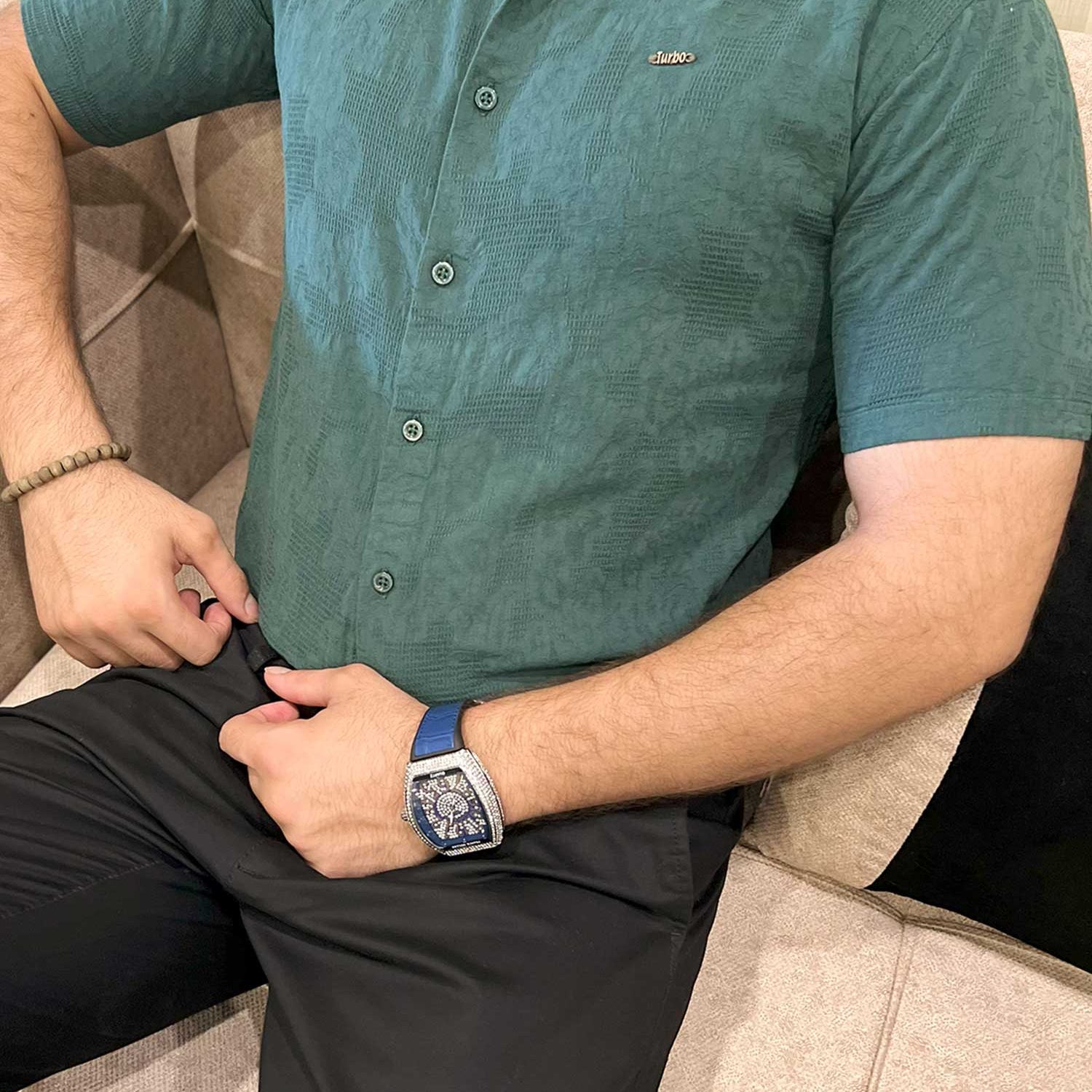 Turbo Artistic Touch Comfort Casual Shirt