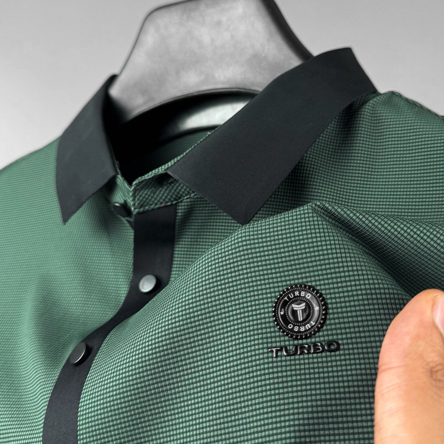 Turbo Vintage Crisp Textured Men's Polo Shirt