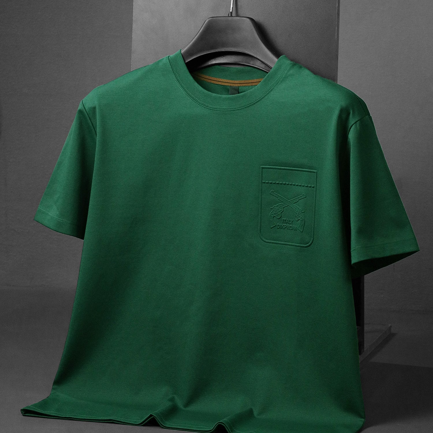 Mens Confection Monogram Round Neck T-Shirt
