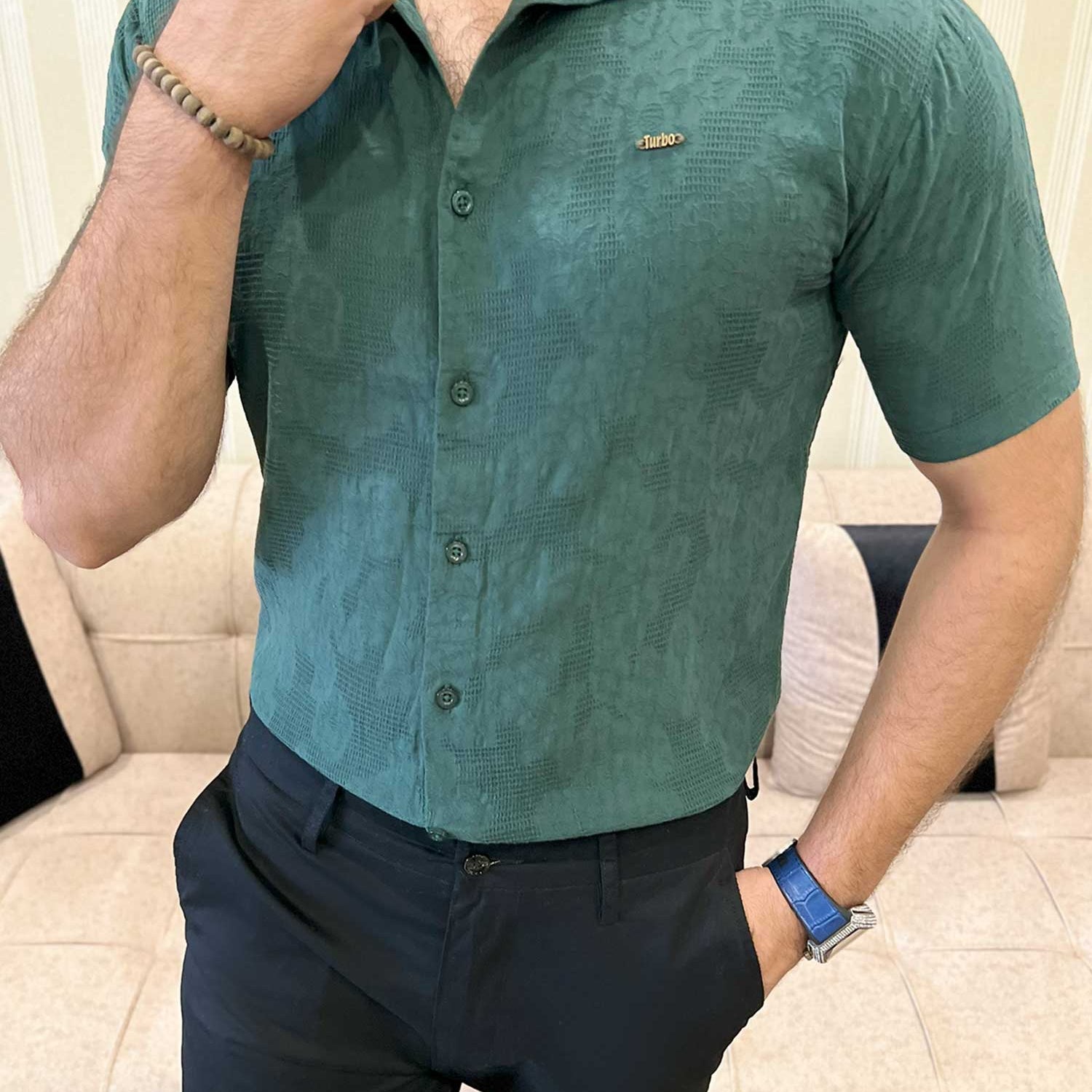 Turbo Artistic Touch Comfort Casual Shirt