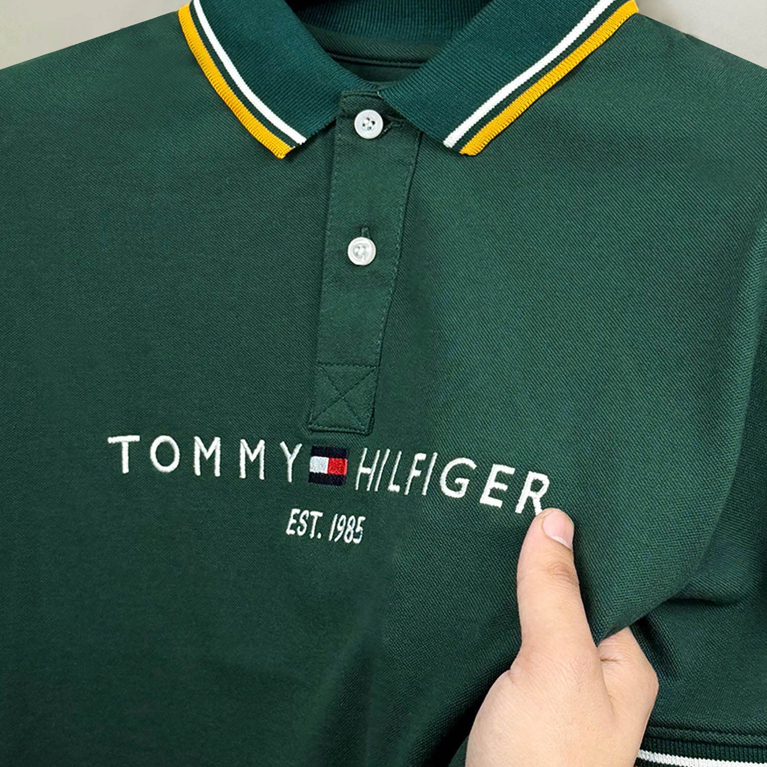 Tmy Hilfgr Casual Prestige Men's Polo Shirt