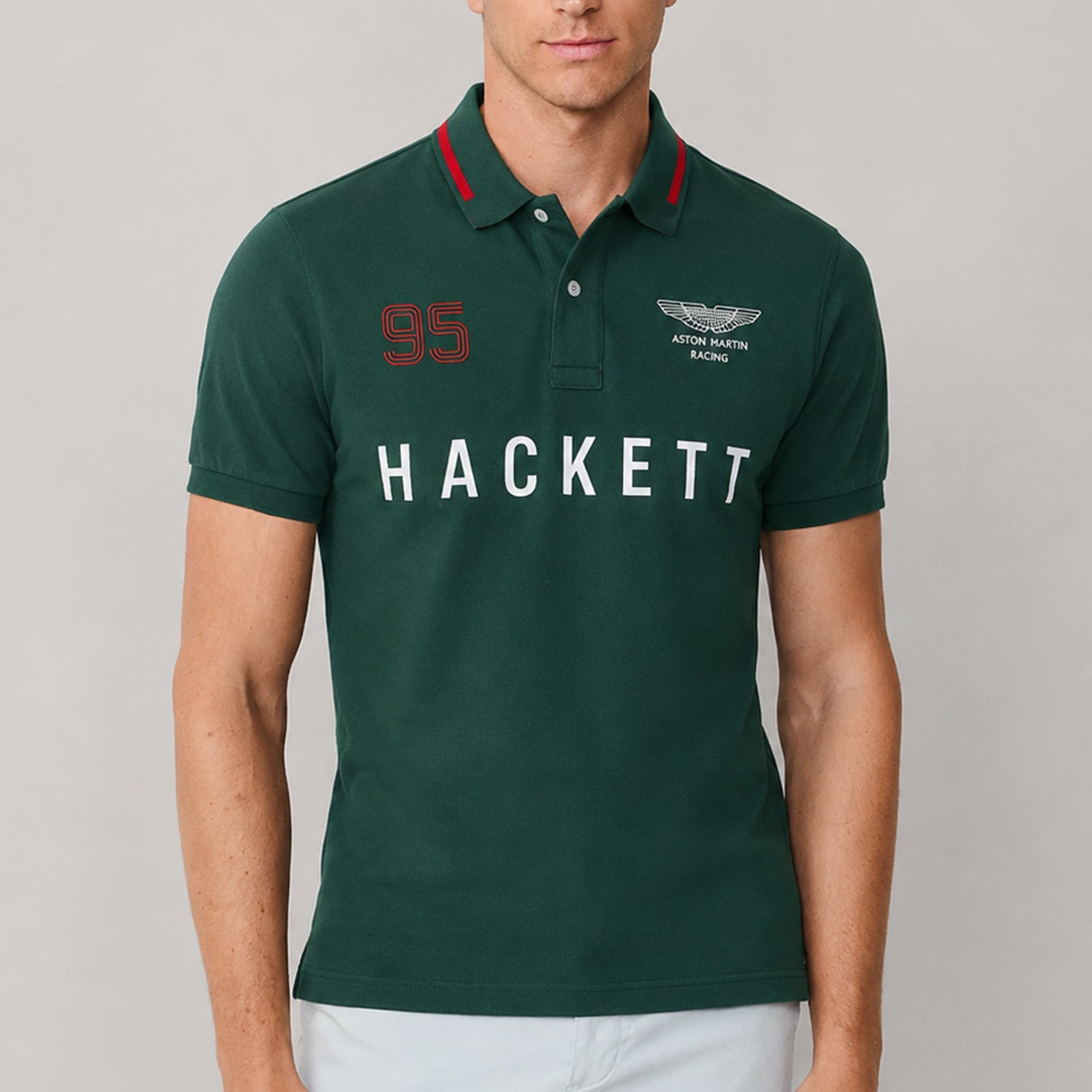 Hcket x Aston Martin Racing Addition Men's Polo Shirt