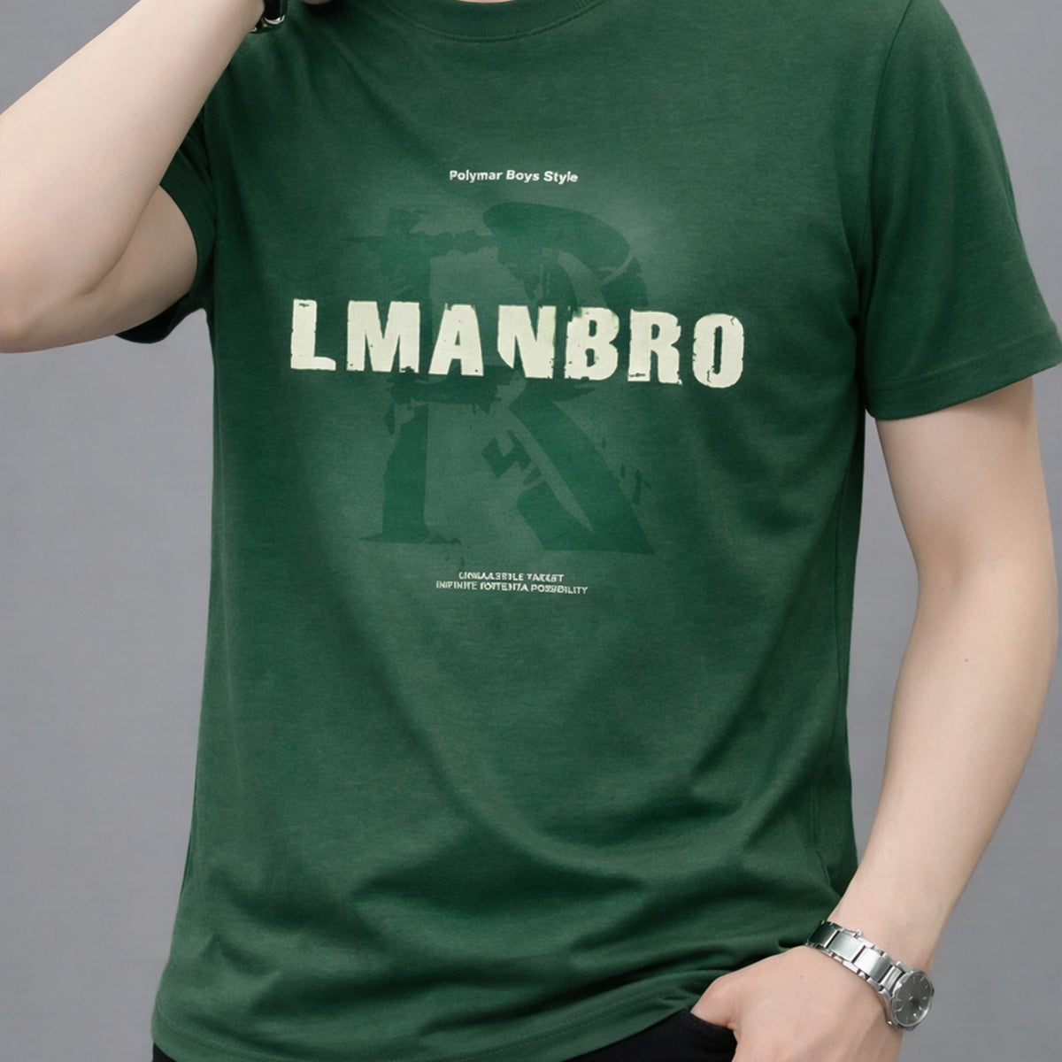 Mens Easy Wear Round Neck T-shirt*