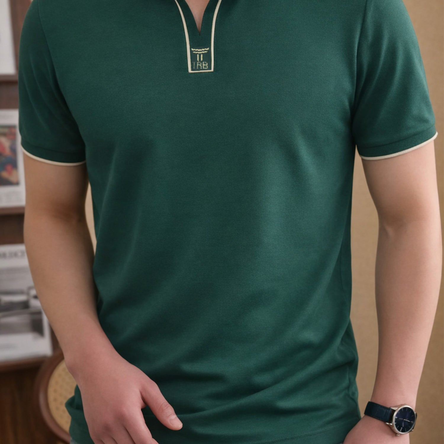 Turbo Johnny Collared Style Men's Polo T-Shirt