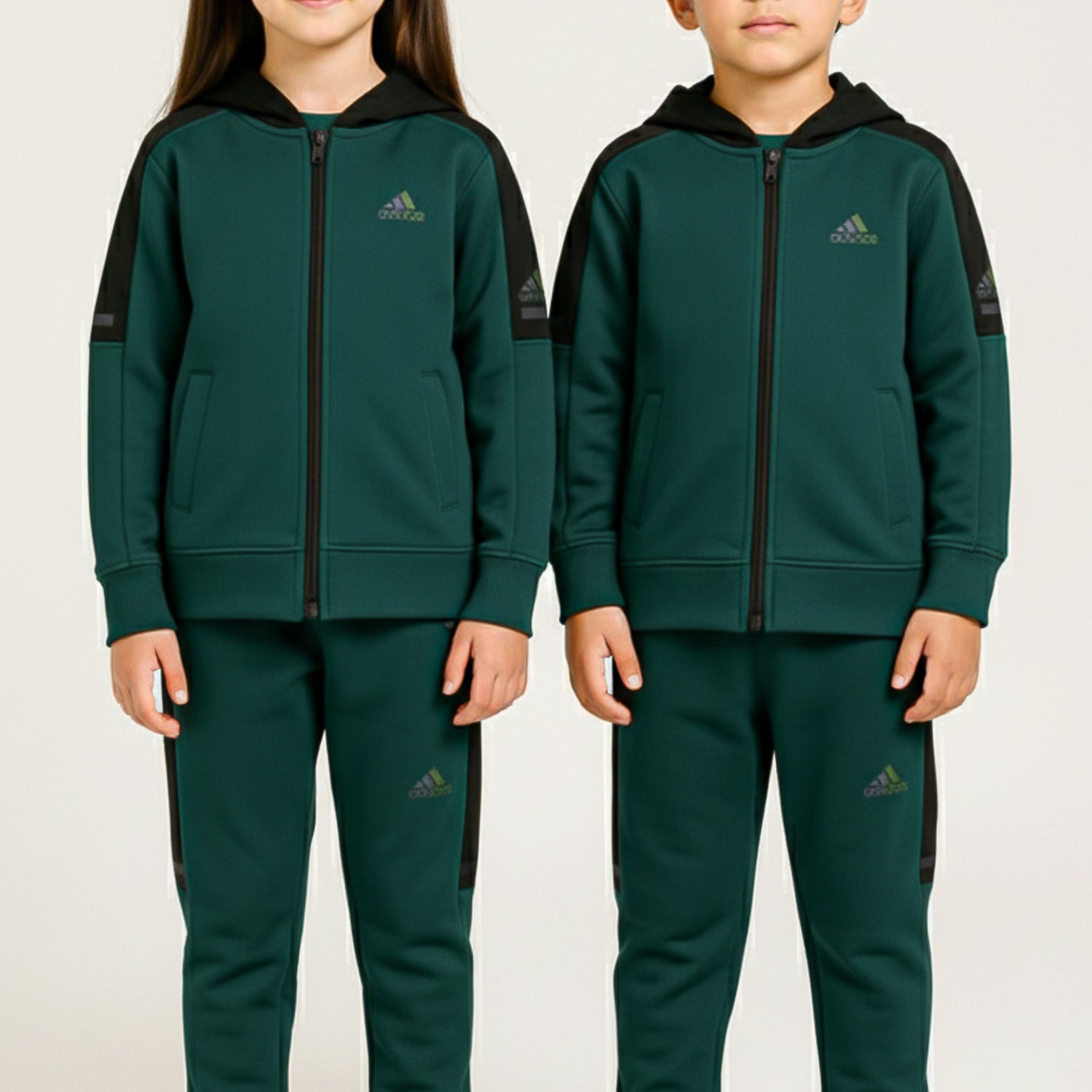 Adds Essential Performance Hooded Unisex Kids Tracksuit