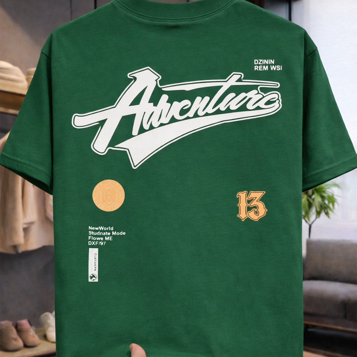 Mens Street Adventure Graphic Tee