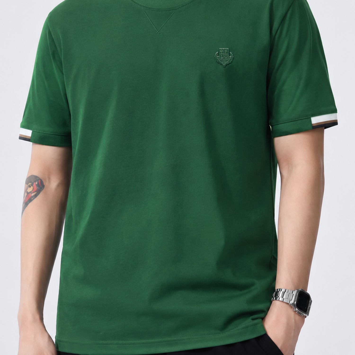 Men's Small Emblem On Chest T-Shirt