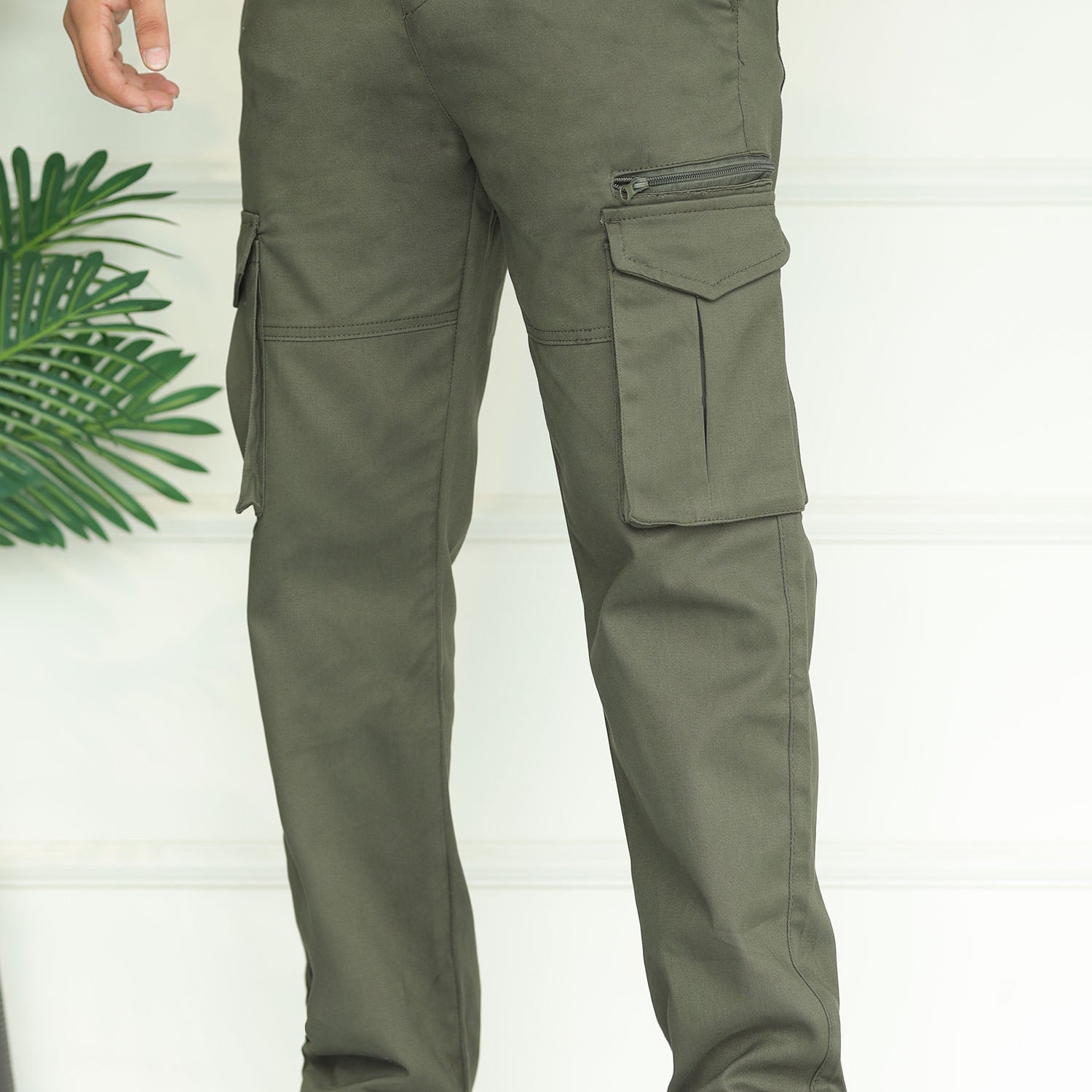 Turbo 'Recon' Division Zip-Detail Loose Bottom Cargo Trouser