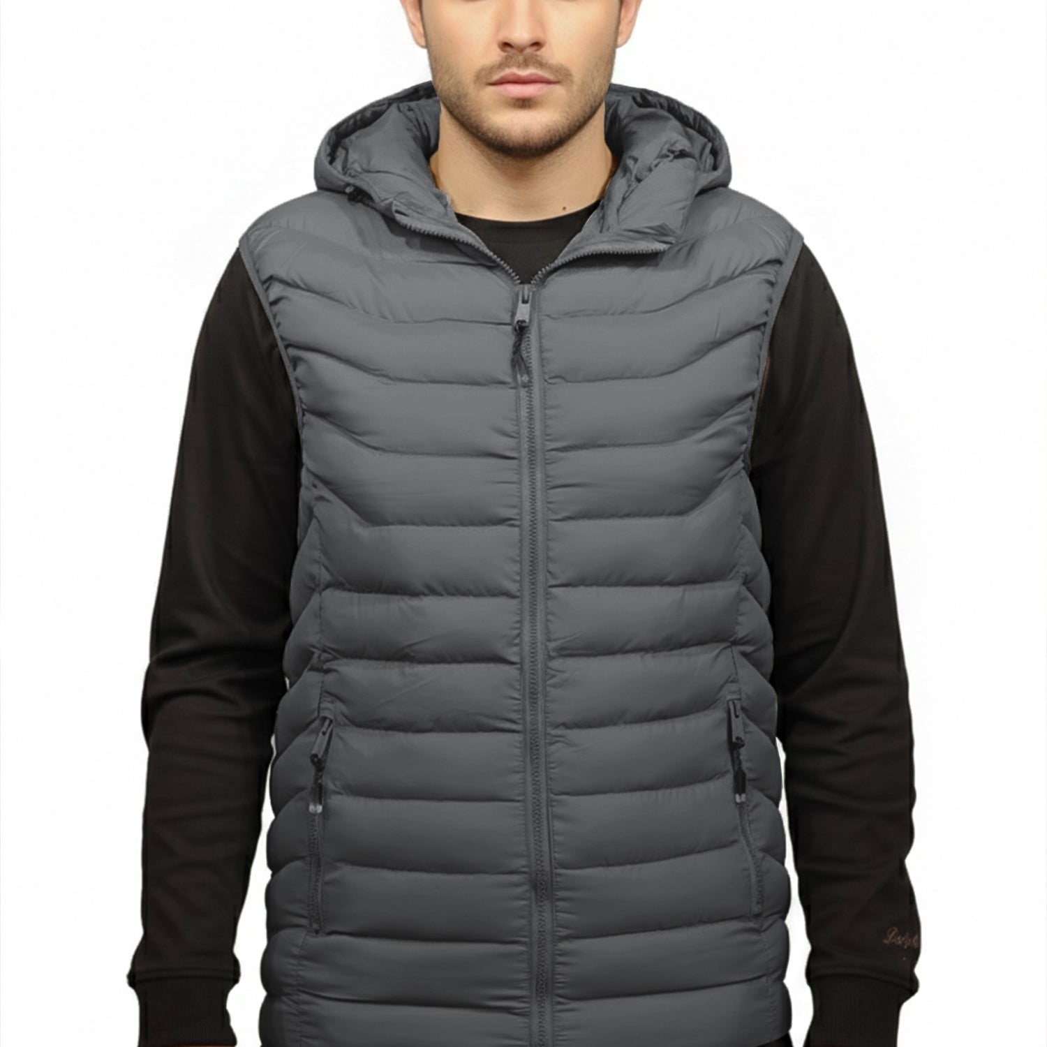 Hollow Padded Imported Men's Gilet