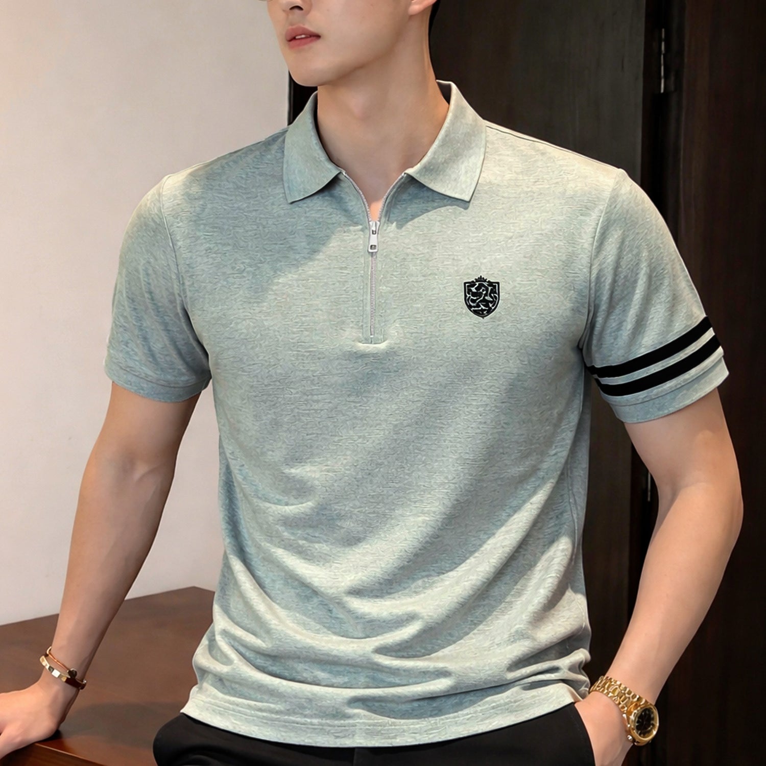 Men's Signature Seam Polo T-Shirt*