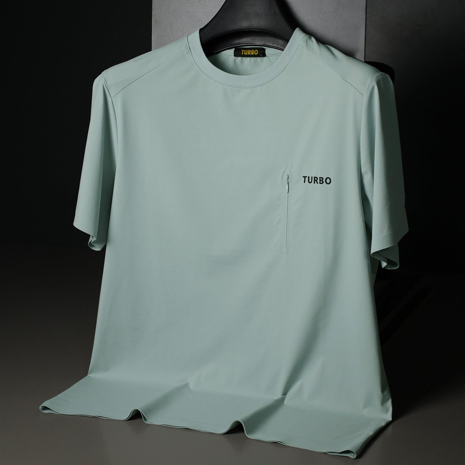 Turbo Zipper Chest Style Summer Tee