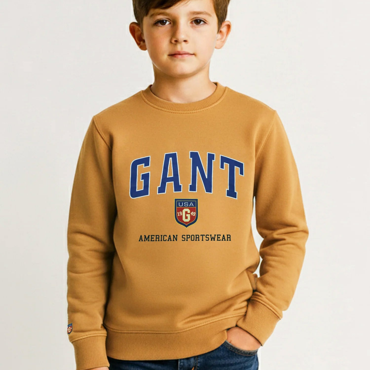 Gant Graphic TurtleNeck Imported Unisex Kids SweatShirt