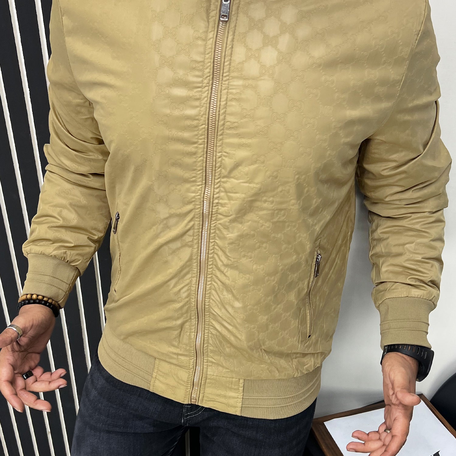 Chic Bomber Men's Imported Light Weight Jacket