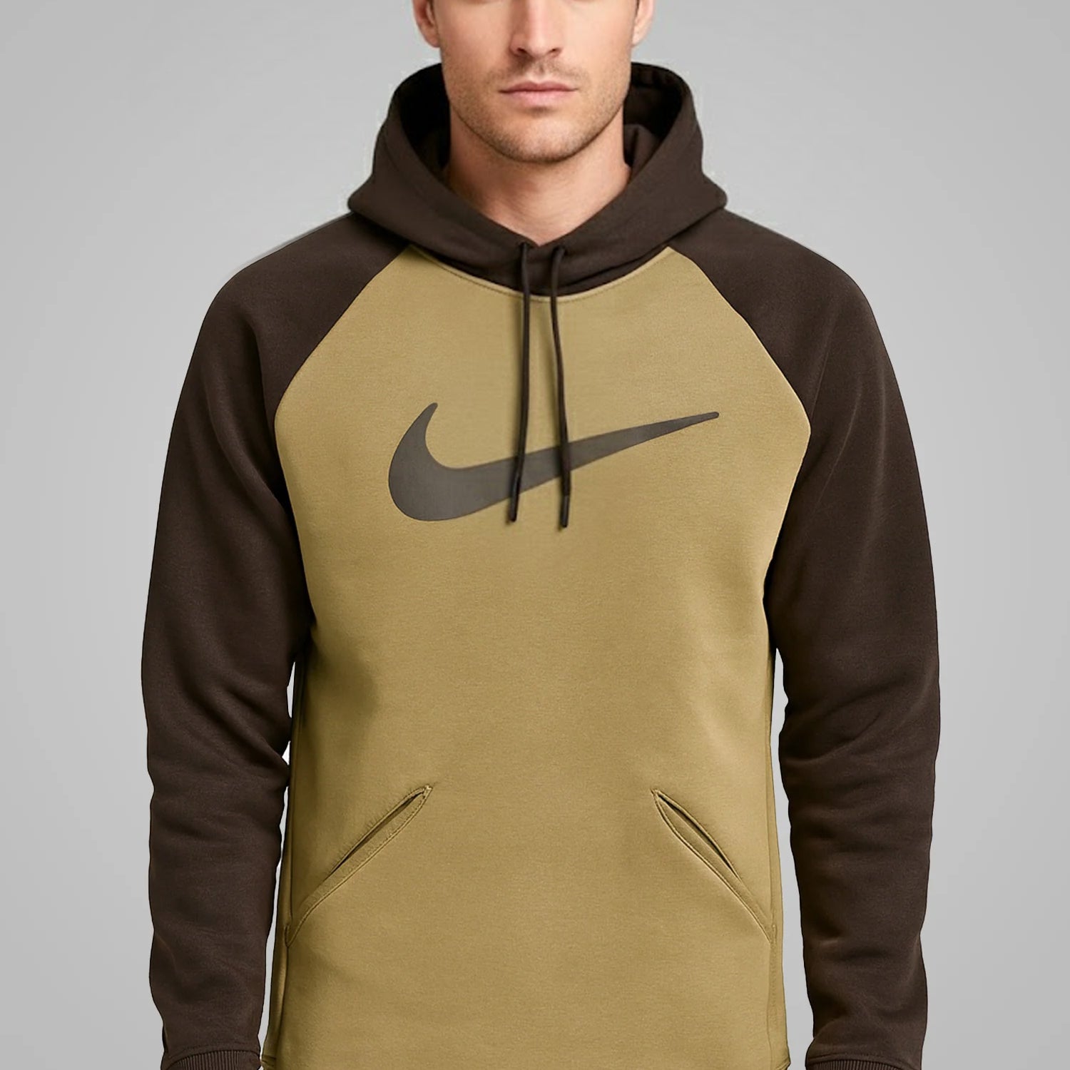 Nke T Shoulder Style Typography Hoodie