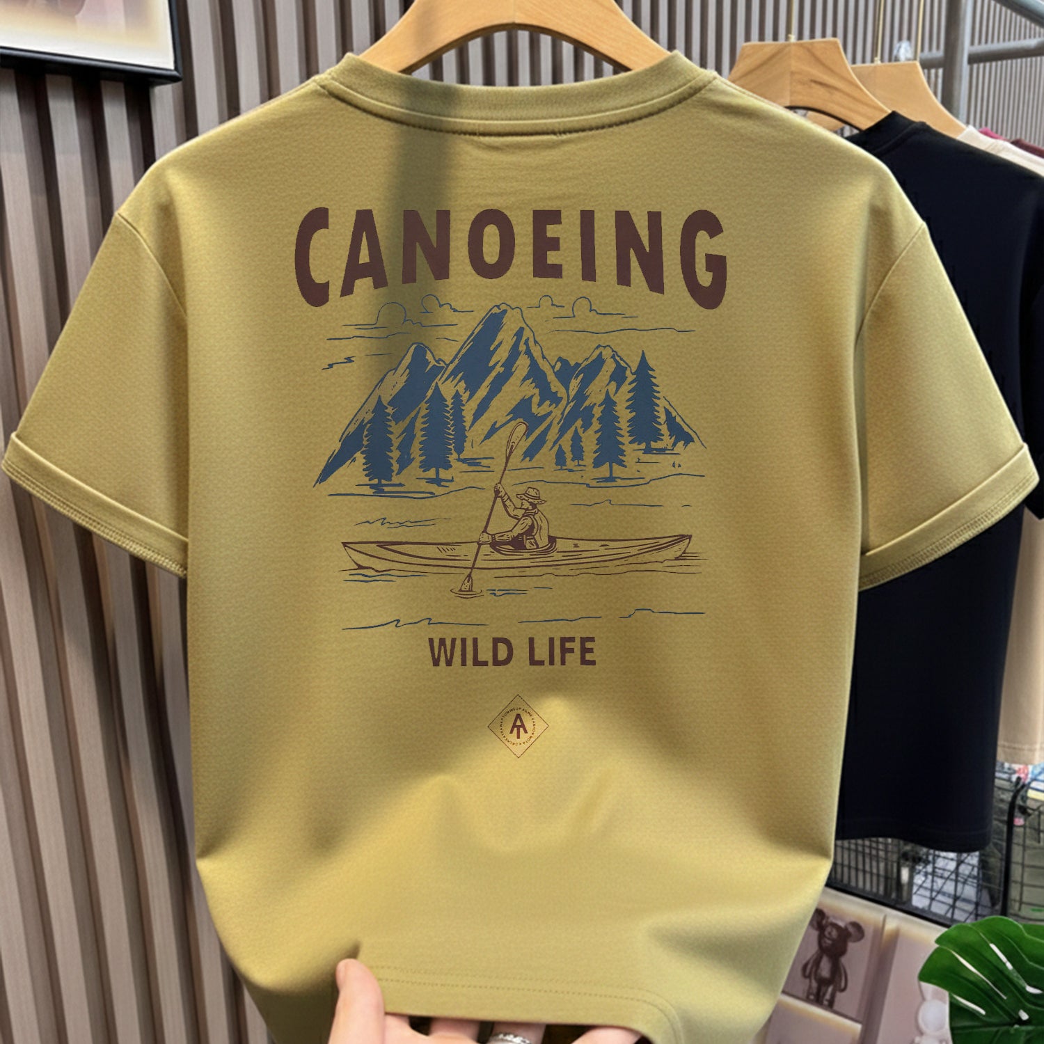 Mens Elevated Style Graphic Tee