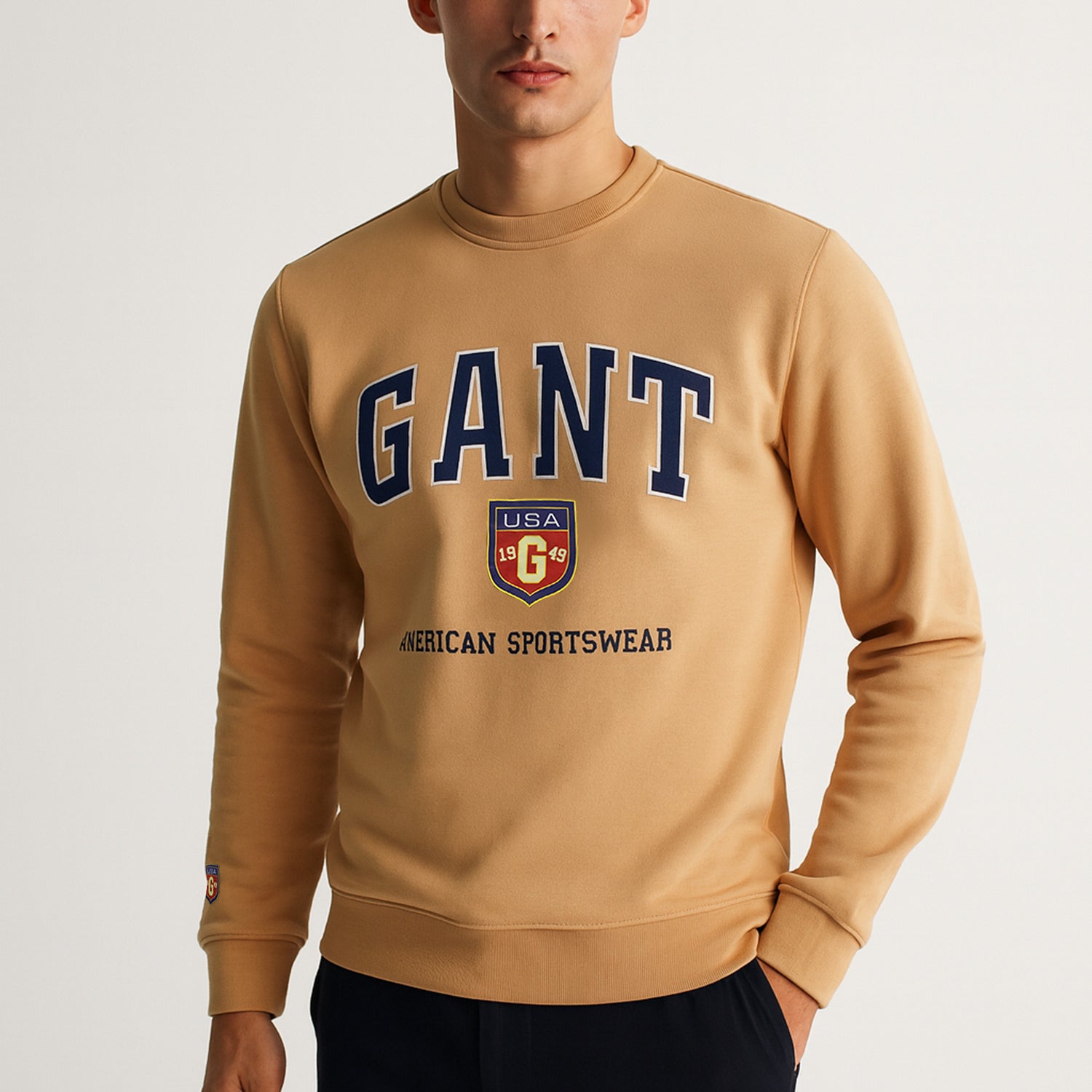 Gant Graphic TurtleNeck Imported Men's Sweatshirt