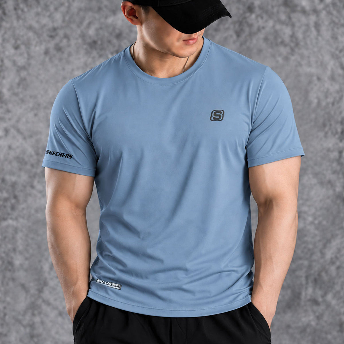 Skchr Activewear Essential Imp Dry-Fit Tee