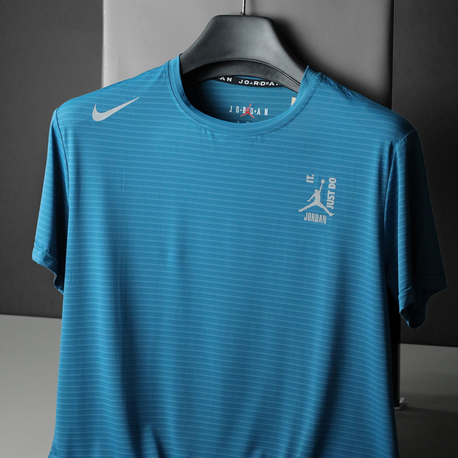 Jrdn Air Jst do it Textured Mesh Dry-Fit Tee