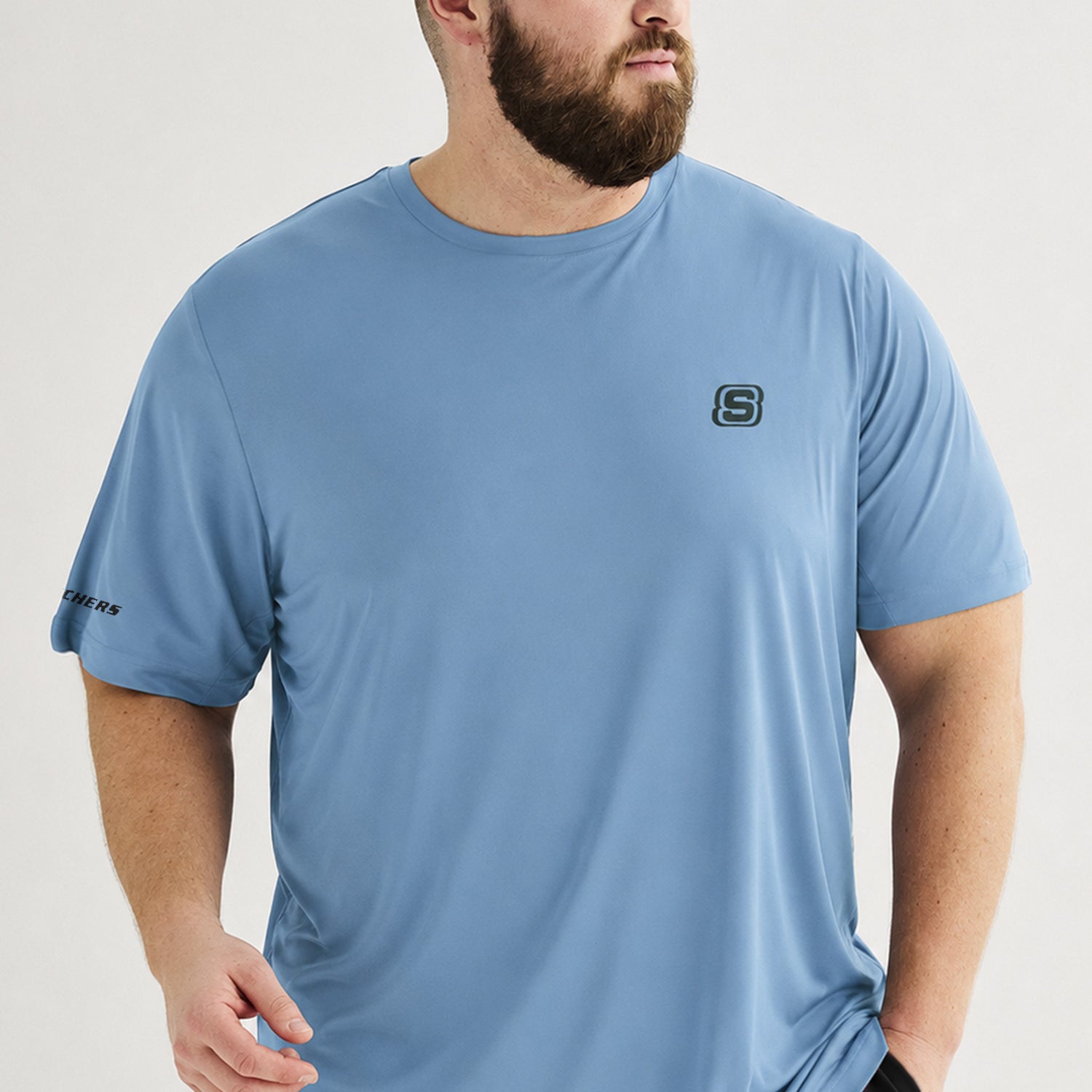 Skchr Activewear Essential Big & Tall Imp Dry-Fit Tee