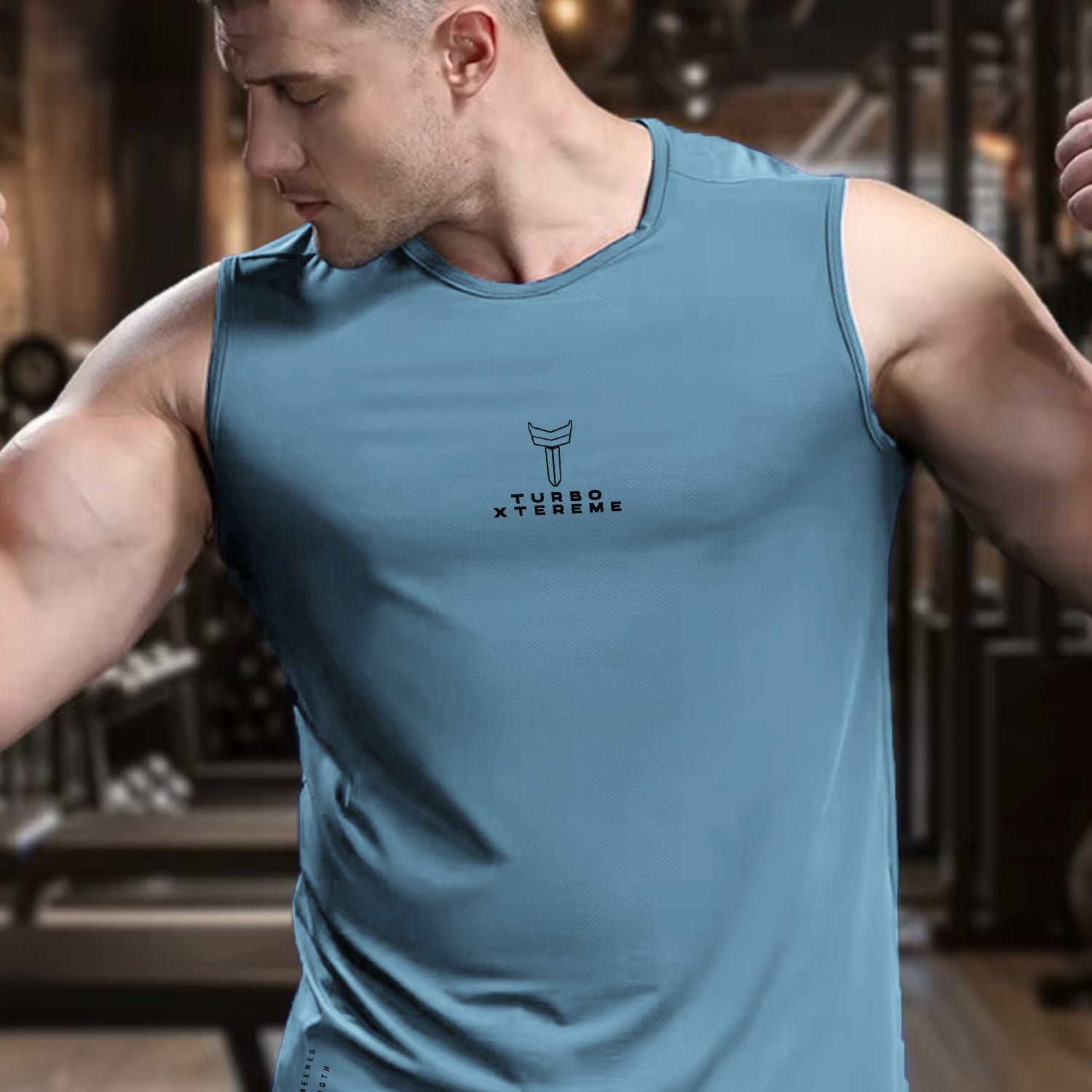 Turbo 'Xtreme Cut' Muscle Performance Men Sando