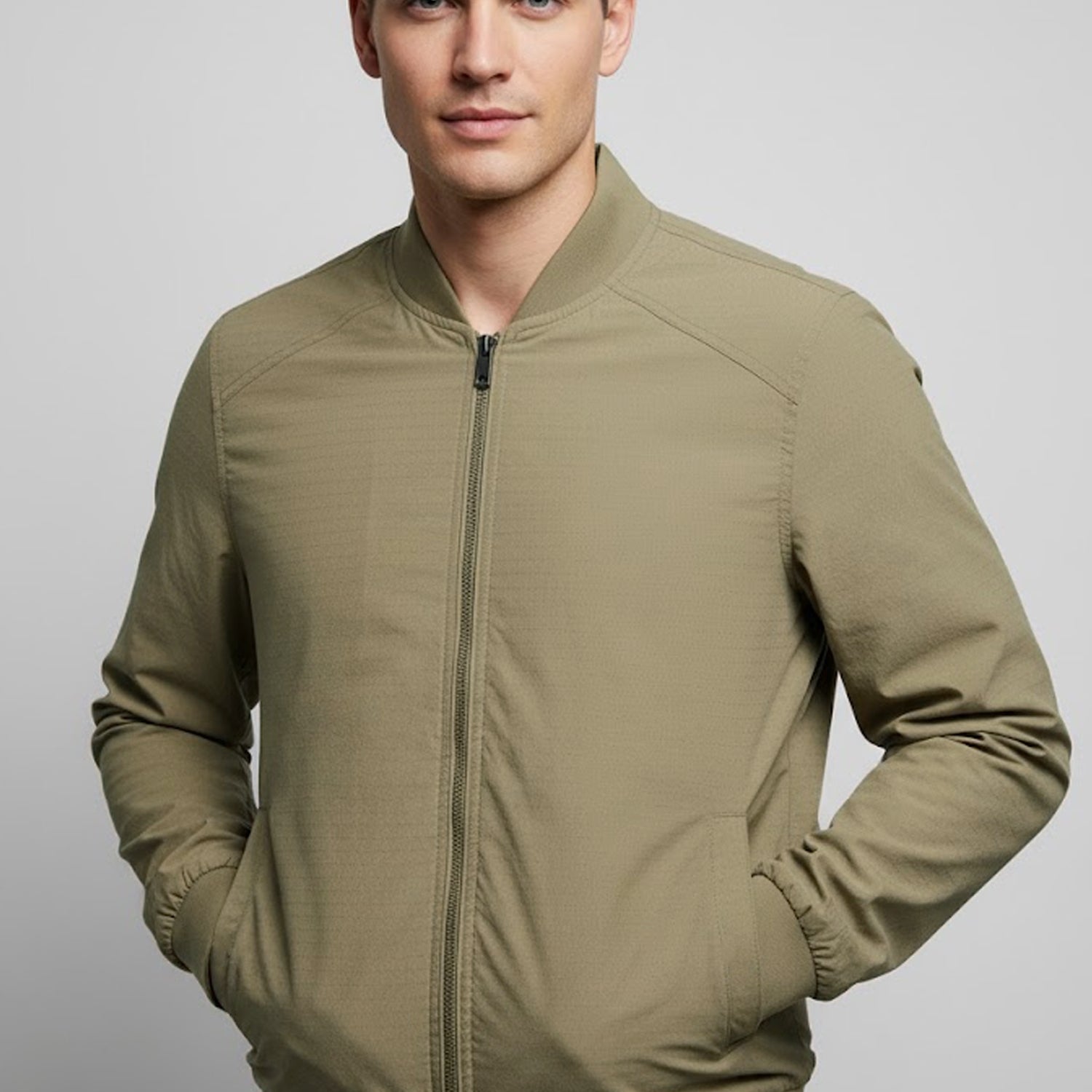 Light Texture Imported Light Weight Jacket