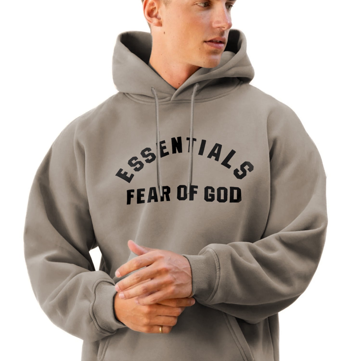 Fear Of God Essential Fleece OverSized Hoodie