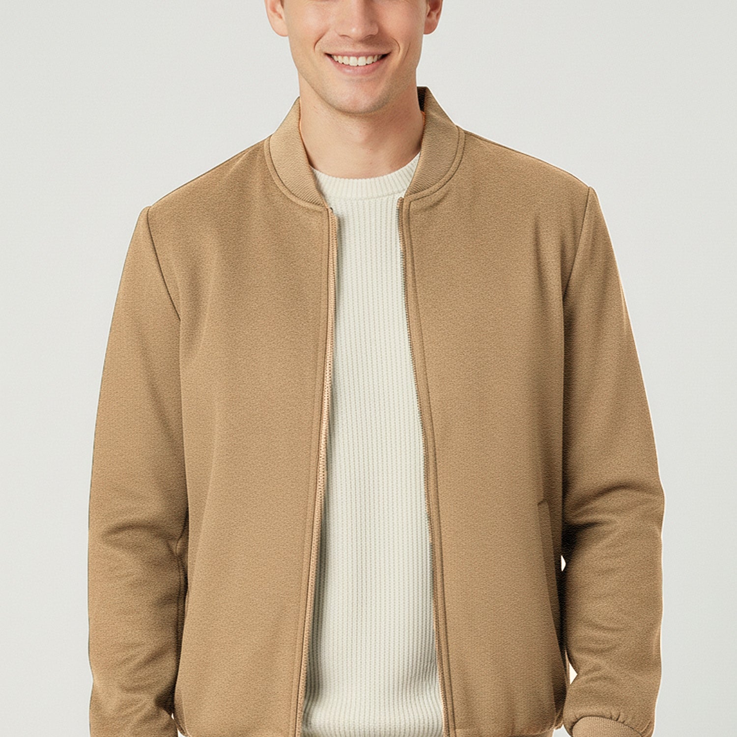 Gentleman Winter Warmer Imported Men's Suede Jacket