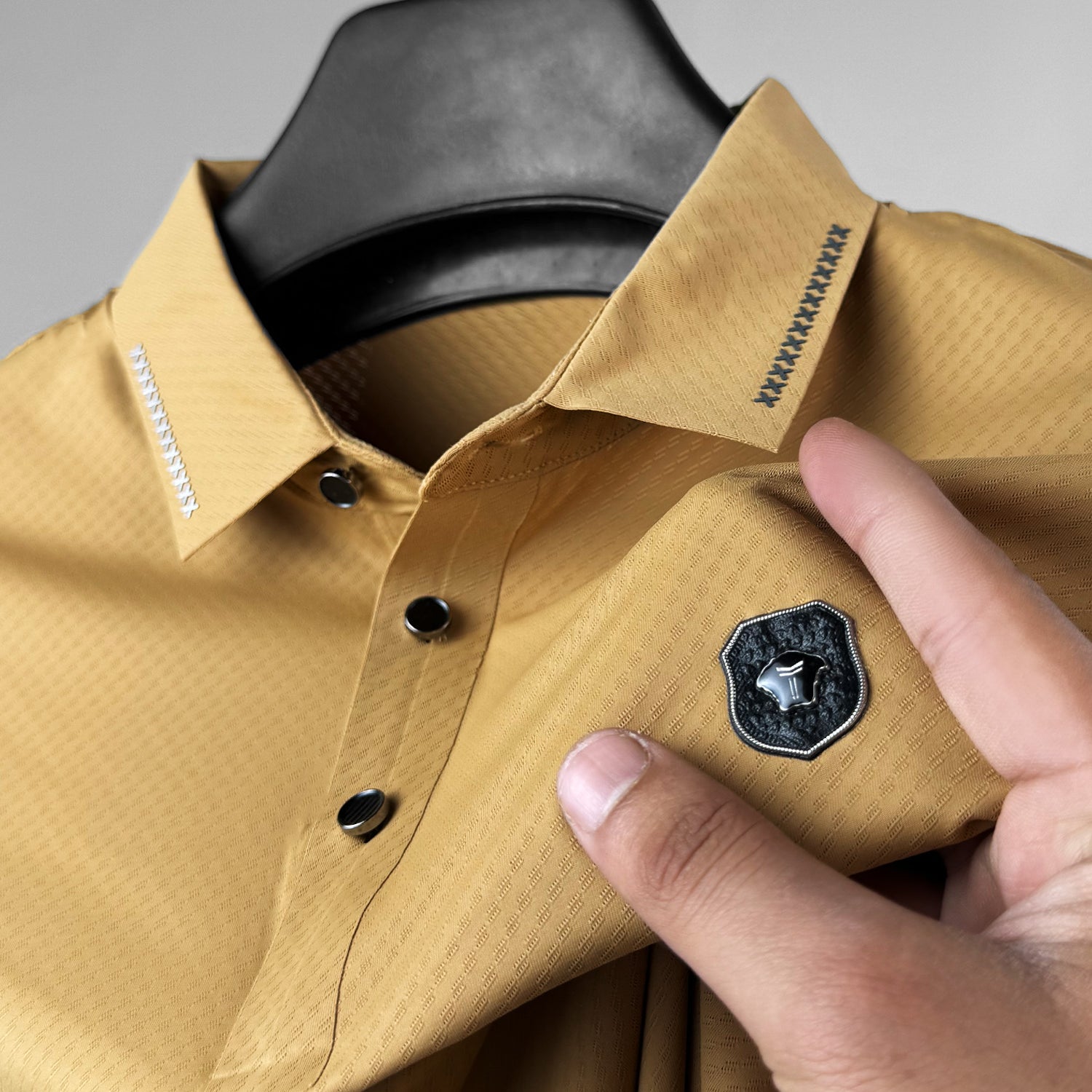 Turbo Royal Luxury Stitchless Men's Polo Shirt