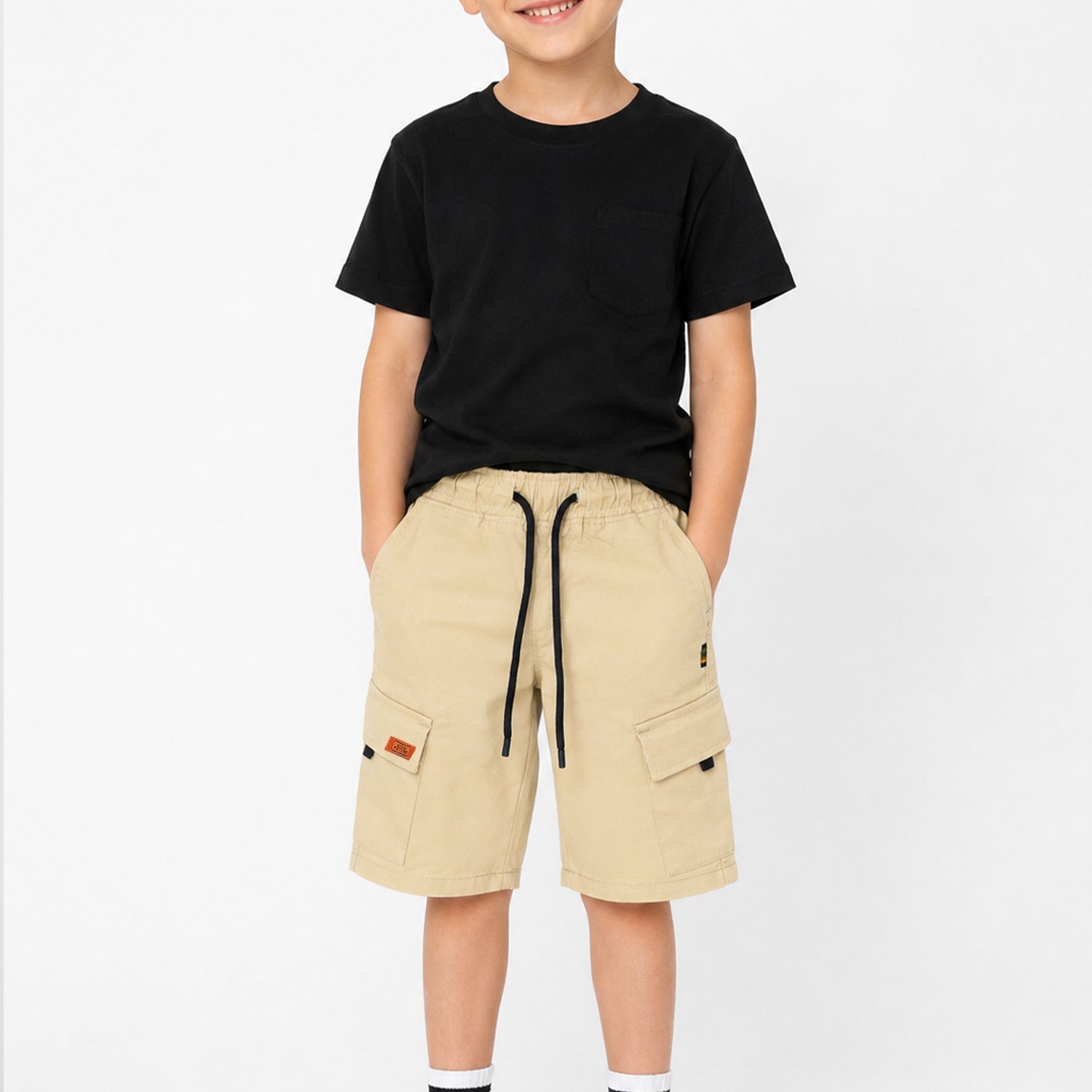 Turbo Casual-Cargo Younger Kids Shorts
