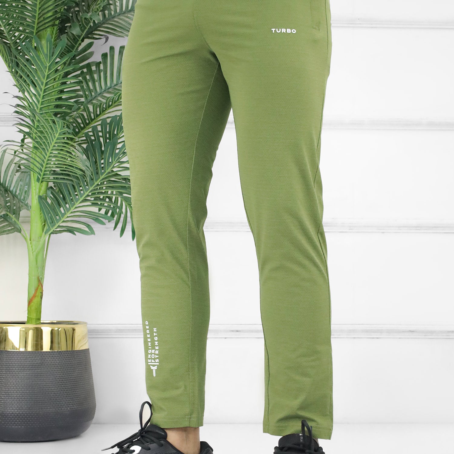Turbo 'Kinetic-Stretch' Performance Dry-fit Trouser In Light Green