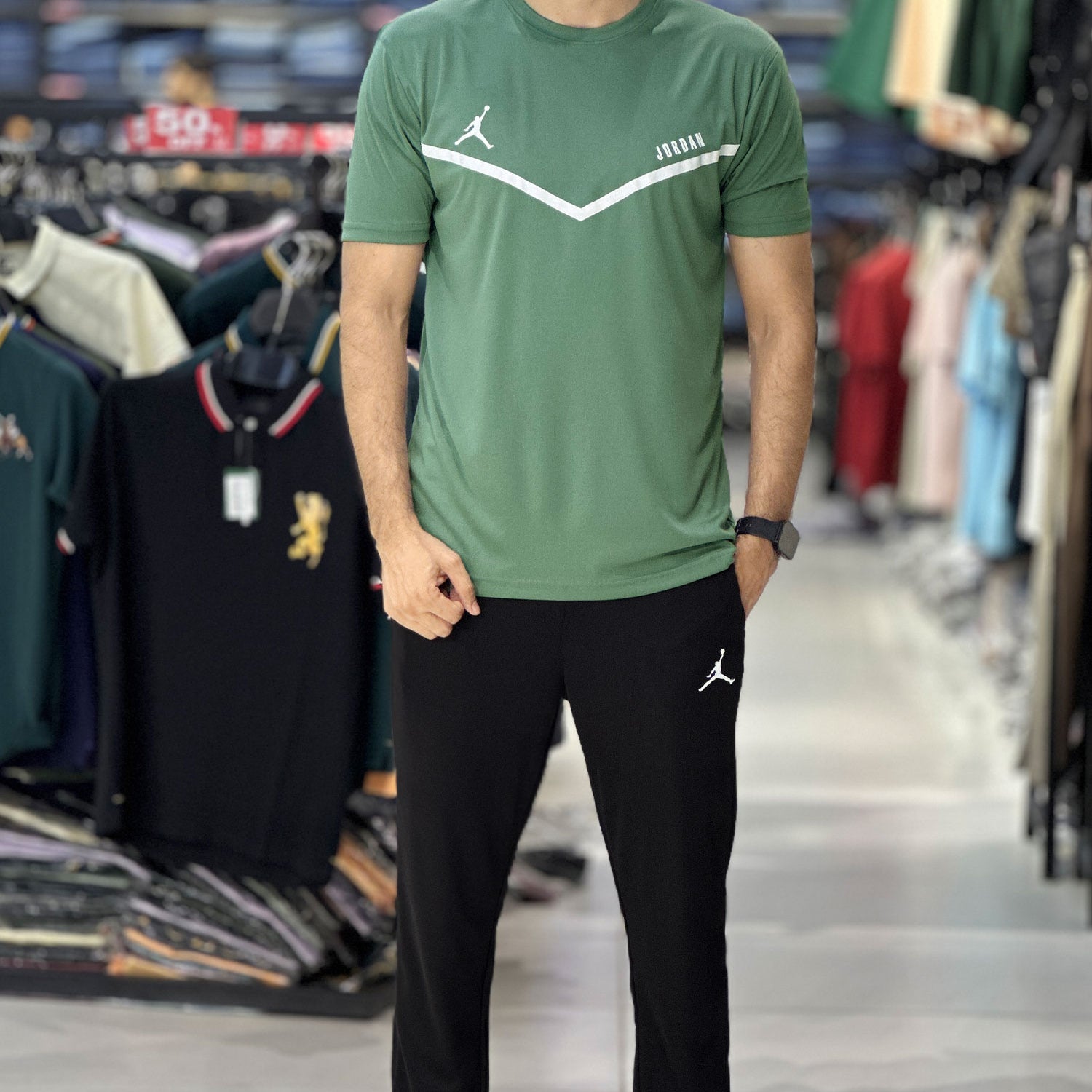 Jrdn Flight Arched Wordmark Men's Tracksuit