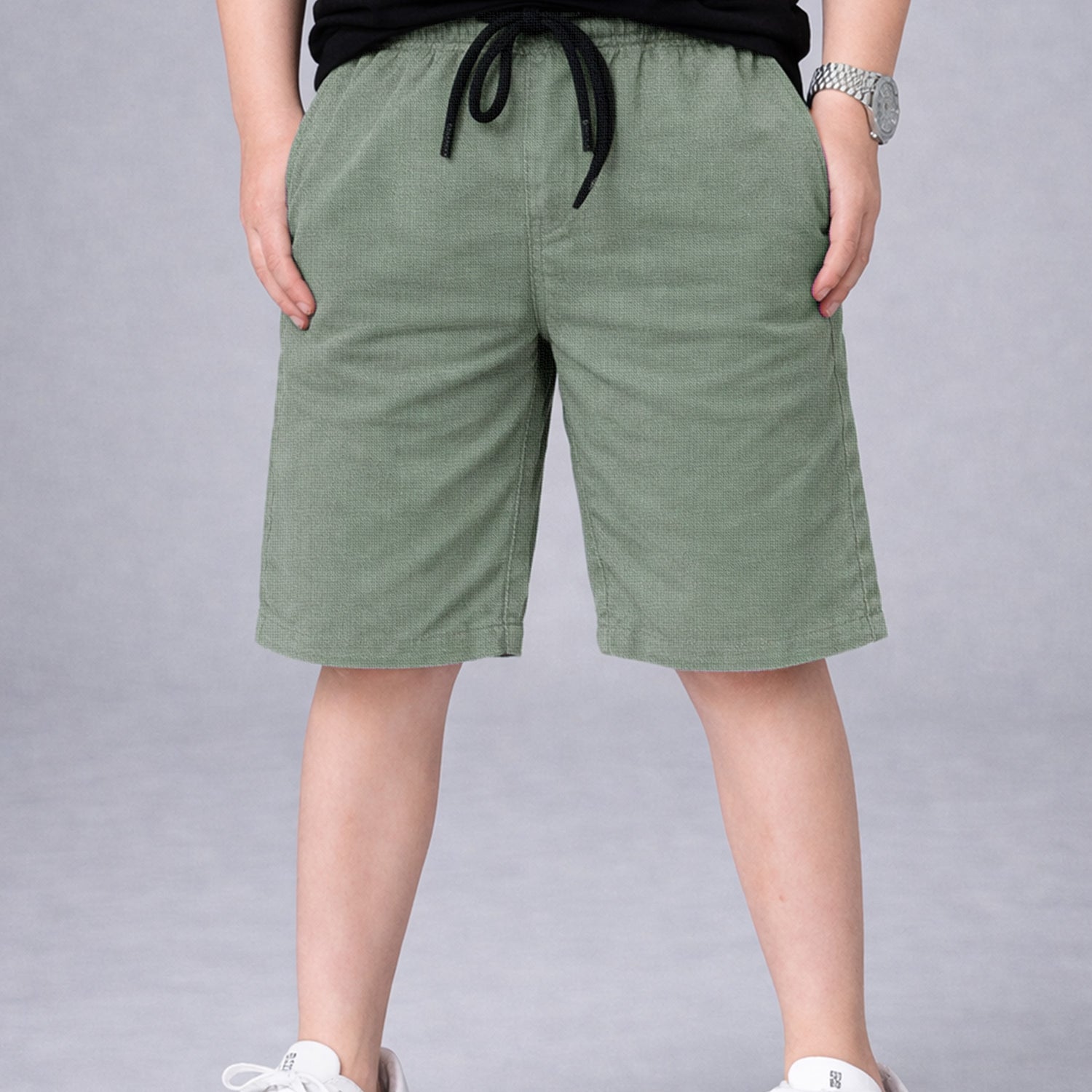 Turbo Drawstring Waist Younger Kids Shorts