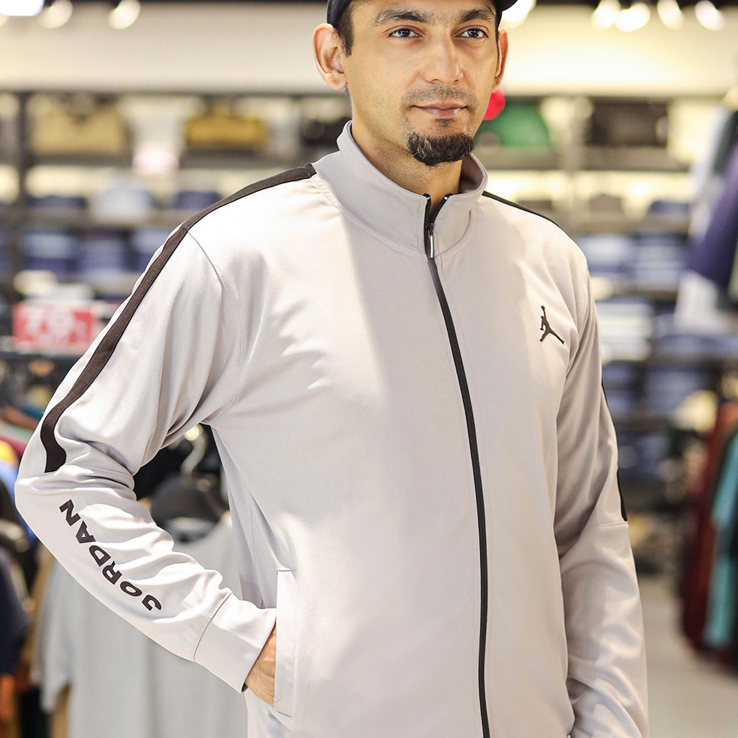 Jrdn Team Flight Training Men Zipper Upper