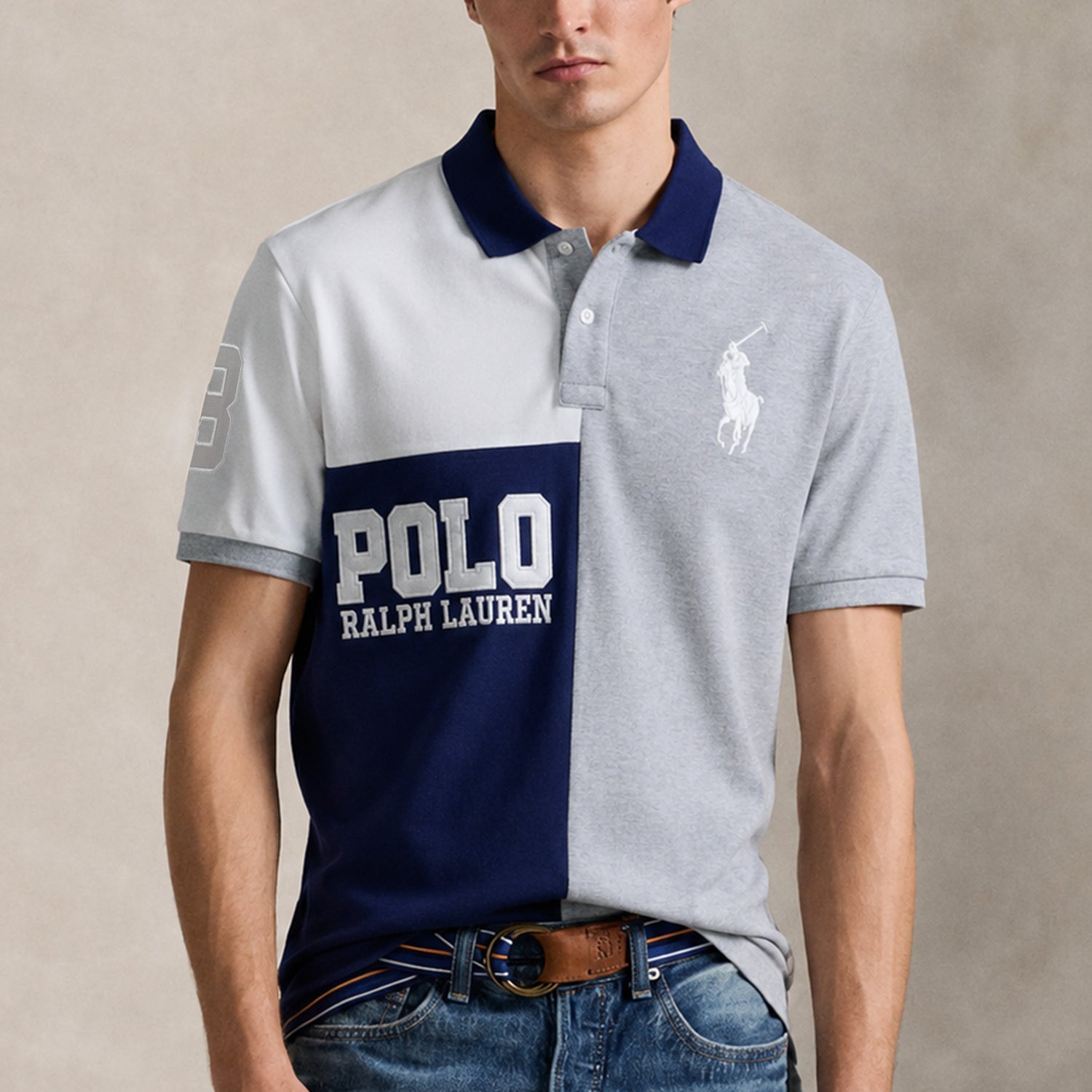 Plo Rph Classic Fit Multi-Colour Men's Polo Shirt