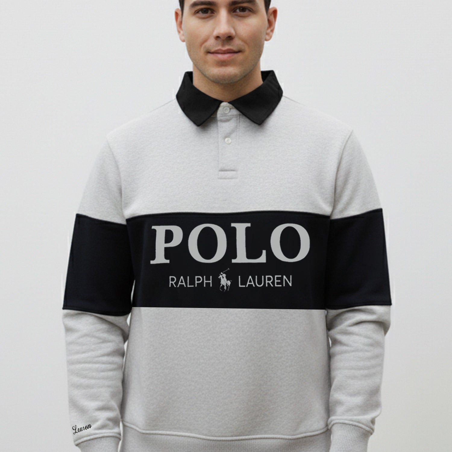 Rph Lren Classic Signature Typographi Imported Men's Sweatshirt